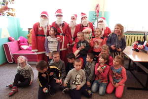 Święty Mikołaj w OSWdDG w Olecku