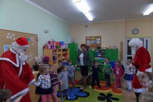 Mikołaje odwiedzili przedszkole w Gołdapi