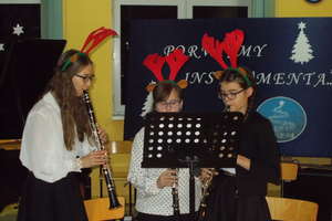 Koncert wigilijny w szkole muzycznej „Porwijmy instrumenta”
