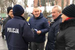 Policjanci promowali w Olecku Krajową Mapę Zagrożeń