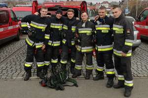 Strażacy z Ostródy i Morąga biegali w Kopalni Soli Wieliczka