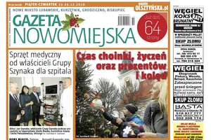 Jutro świąteczne wydanie "Gazety Nowomiejskiej" 