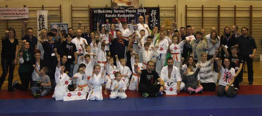 Reprezentanci Iławskiego Klubu Kyokushin Karate po raz drugi z rzędu wygrali turniej V Dojo 
