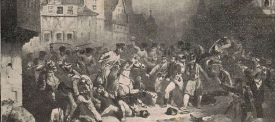 Rzeź powstańców na ryku w Elblągu - 22 grudnia 1832 r.