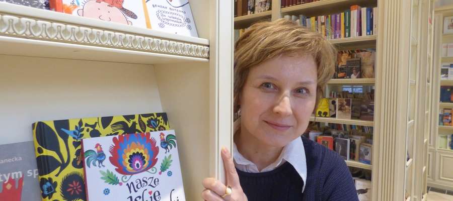 Uwielbiam książki - mówi Agnieszka Mikołajczak