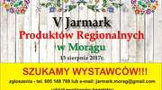 V Jarmark Produktów Regionalnych w Morągu - Zapraszamy Wystawców!!!!