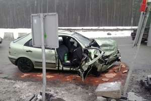 5 osób rannych w wypadku w pobliżu miejscowości Napierki