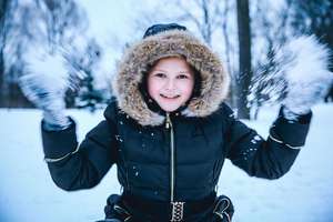 7-letnia Julia Zimowym Brzdącem w powiecie
