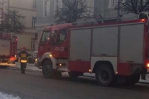Interwencja strażaków na Dąbrowskiego