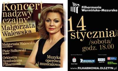 Koncert nadzwyczajny w Filharmonii Warmińsko-Mazurskiej