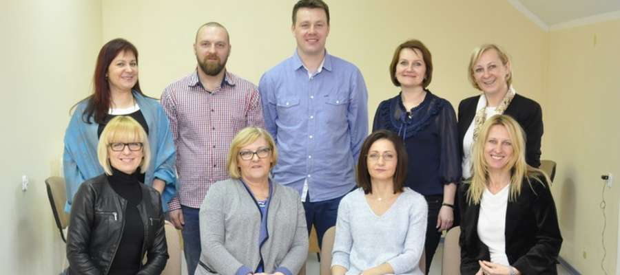 Uczestnicy kursu doskonalącego "Trening rozwoju umiejętności społecznych" 