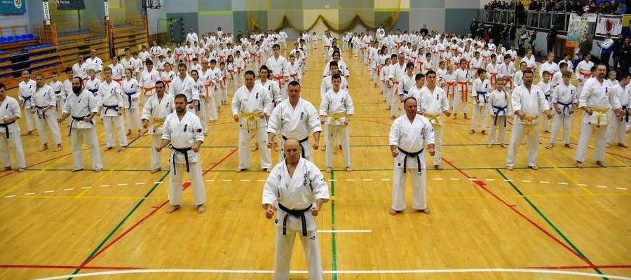 W egzaminie udział wzięło kilkaset osób, w tym kilkudziesięciu karateków z Iławy