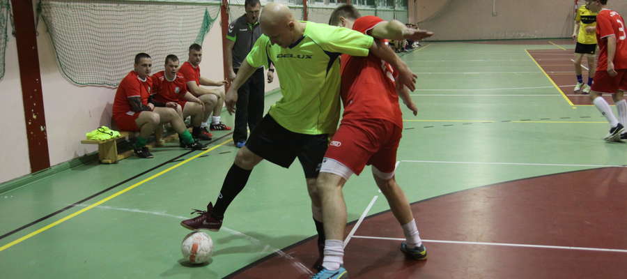 Mecz Deluxu z Łyną Sępopol z poprzedniej edycji futsalowych mistrzostw powiatu