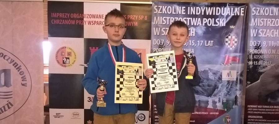 Maciej i Michał Jeda po mistrzostwach w Poroninie