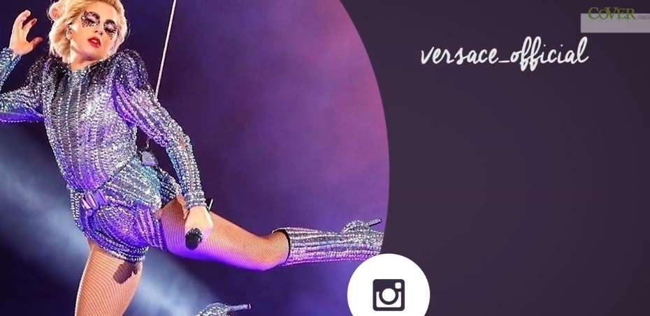 Podczas Super Bowl, Lady Gaga zachwyciła strojami od Versace - full image
