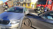 Wypadek na Limanowskiego w Olsztynie. Utrudnienia w ruchu