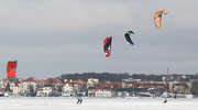 Na jeziorze Niegocin Surf to Fly Winter Cup 2017