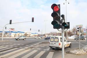 W Olsztynie uruchomiono światła na dwóch ważnych skrzyżowaniach