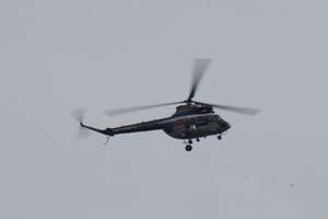 Policjanci z helikoptera wypatrzyli ciało poszukiwanego mężczyzny 