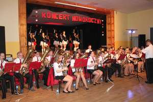 Noworoczne koncertowanie lubawskiej orkiestry 