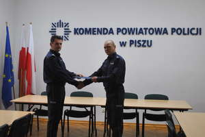 Grzegorz Kobeszko nowym komendantem Komisariatu Policji w Orzyszu