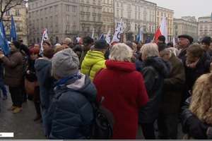 Protest KOD przeciw zmianom w ustawie o Krajowej Radzie Sądownictwa