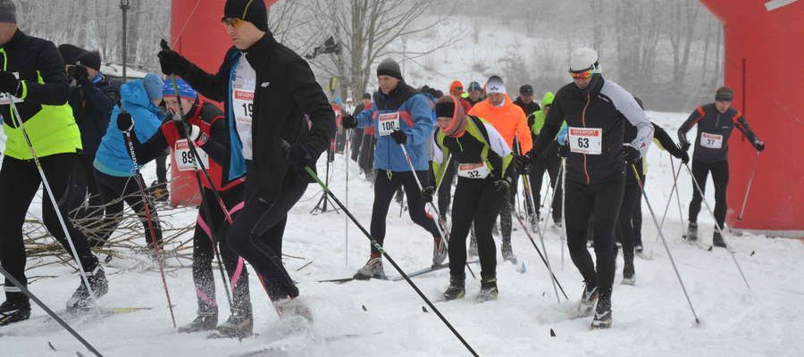 W 12. edycji Zimowego Biegu Sasinów wystartowało ponad 100 uczestników
