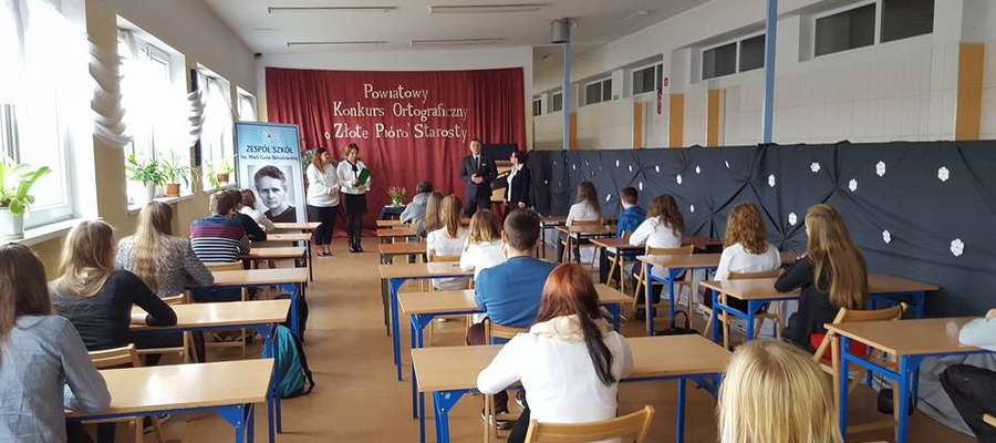W ubiegłym roku najlepsza z ortografii była Julia Łepkowska z ZSO im. W. Kętrzyńskiego.