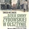 Prelekcja „Dzieje Gminy Żydowskiej w Olsztynie”
