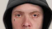 Napadł i okradł 18-letnią dziewczynę. Policjanci poszukują mężczyzny z portretu pamięciowego