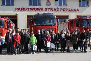 Ogólnopolski Turniej Wiedzy Pożarniczej „Młodzież zapobiega pożarom" w Olecku 