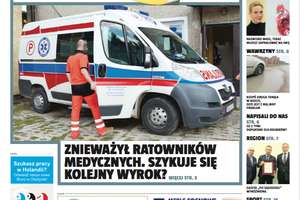 Nowy "Goniec": atak na ratowników, droga w Wawrzynach i wiele innych