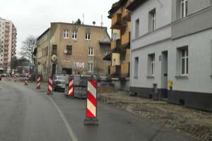 Ulica Kościuszki nadal w remoncie
