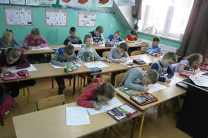 Projekt "Lekki tornister" w szkole w Zwiniarzu 