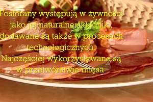 Uwaga na fosforany w żywności