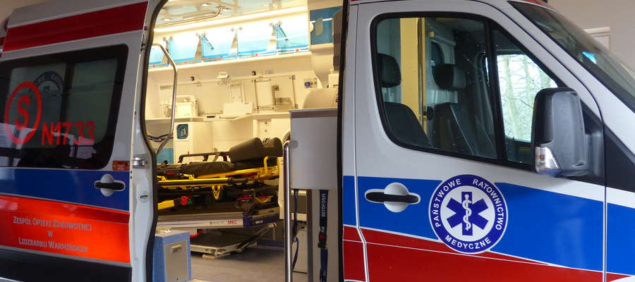 Nowy ambulans w Lidzbarku Warmińskim