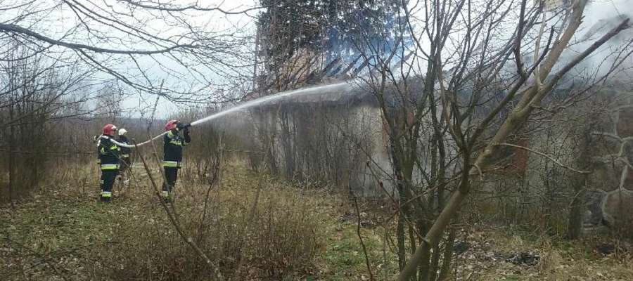 Strażacy zbudowali kilometrową linię gaśniczą żeby ugasić pożar