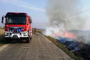 „STOP POŻAROM TRAW”. Strażacy apelują: pożary traw są groźne i niebezpieczne