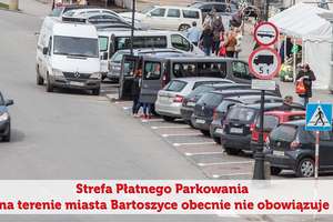 W Bartoszycach nie obowiązuje Strefa Płatnego Parkowania