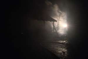 Pożar w Szczecinowie. Cztery osoby straciły dach nad głową