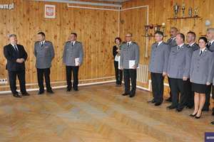 Powitanie nowego Komendanta Powiatowego Policji w Działdowie