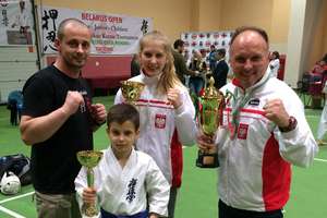 Iławscy karatecy z tytułami mistrzyni i wicemistrza Białorusi!