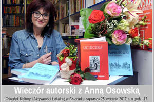 Wieczór autorski z Anną Osowską