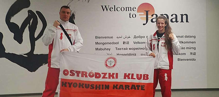 Natalia Stachowicz i Artur Małż pozdrawiają z Japonii
