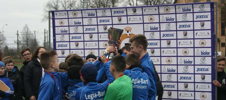 Legia-Bart wygrała na Łotwie turniej Olaine Cup w kategorii młodzików