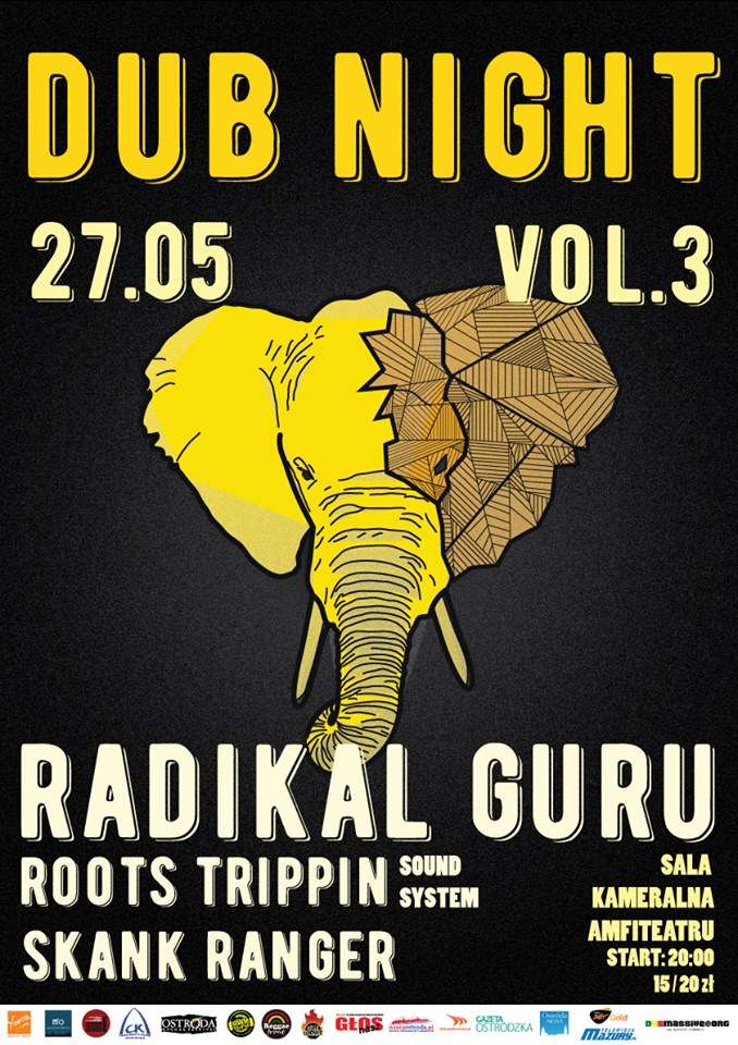 Dub Night w Ostródzie. Gwiazdą Radikal Guru - full image