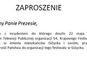 54. Krajowy Festiwal Piosenki Polskiej  w Giżycku?