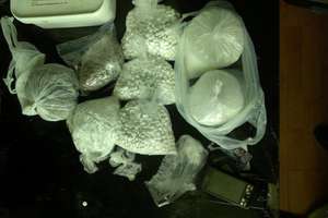Kilogramy narkotyków znalezione pod Olsztynem. Zatrzymano siedem osób
