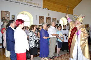 Poświęcenie kościoła na osiedlu Lesk w Olecku