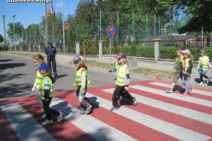 W trosce o bezpieczeństwo najmłodszych – spotkanie policjantek z przedszkolakami